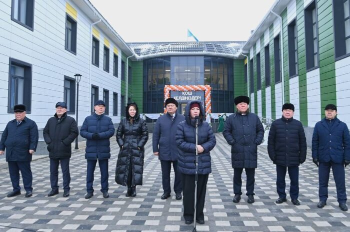 АРАЛ АУДАНЫНЫҢ ЖАЛАҢАШ АУЫЛЫНДА 150 ОРЫНДЫҚ МЕКТЕП ПАЙДАЛАНУҒА БЕРІЛДІ